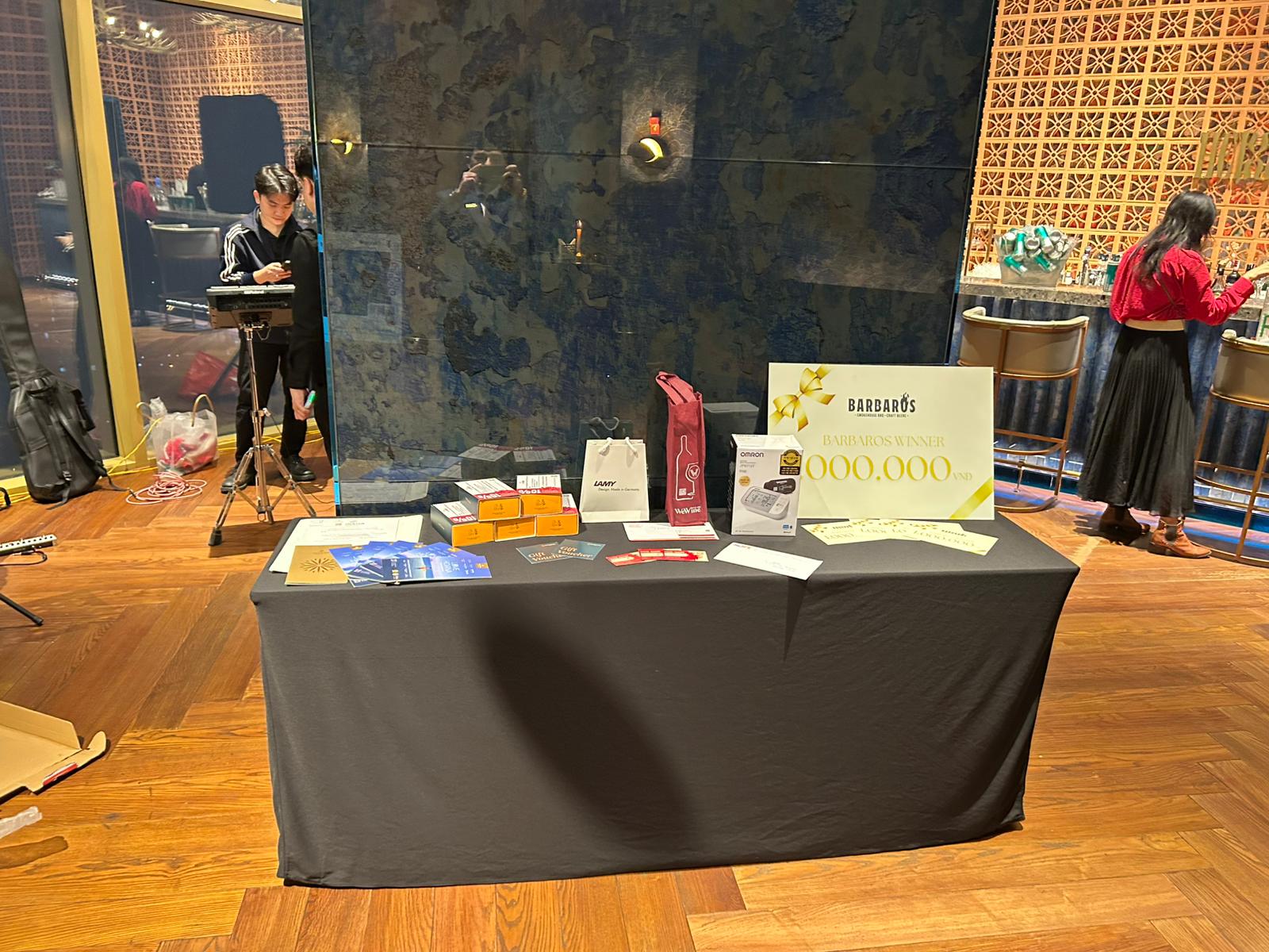 Barbaros Group sponsored HKBAV event at Hanoi