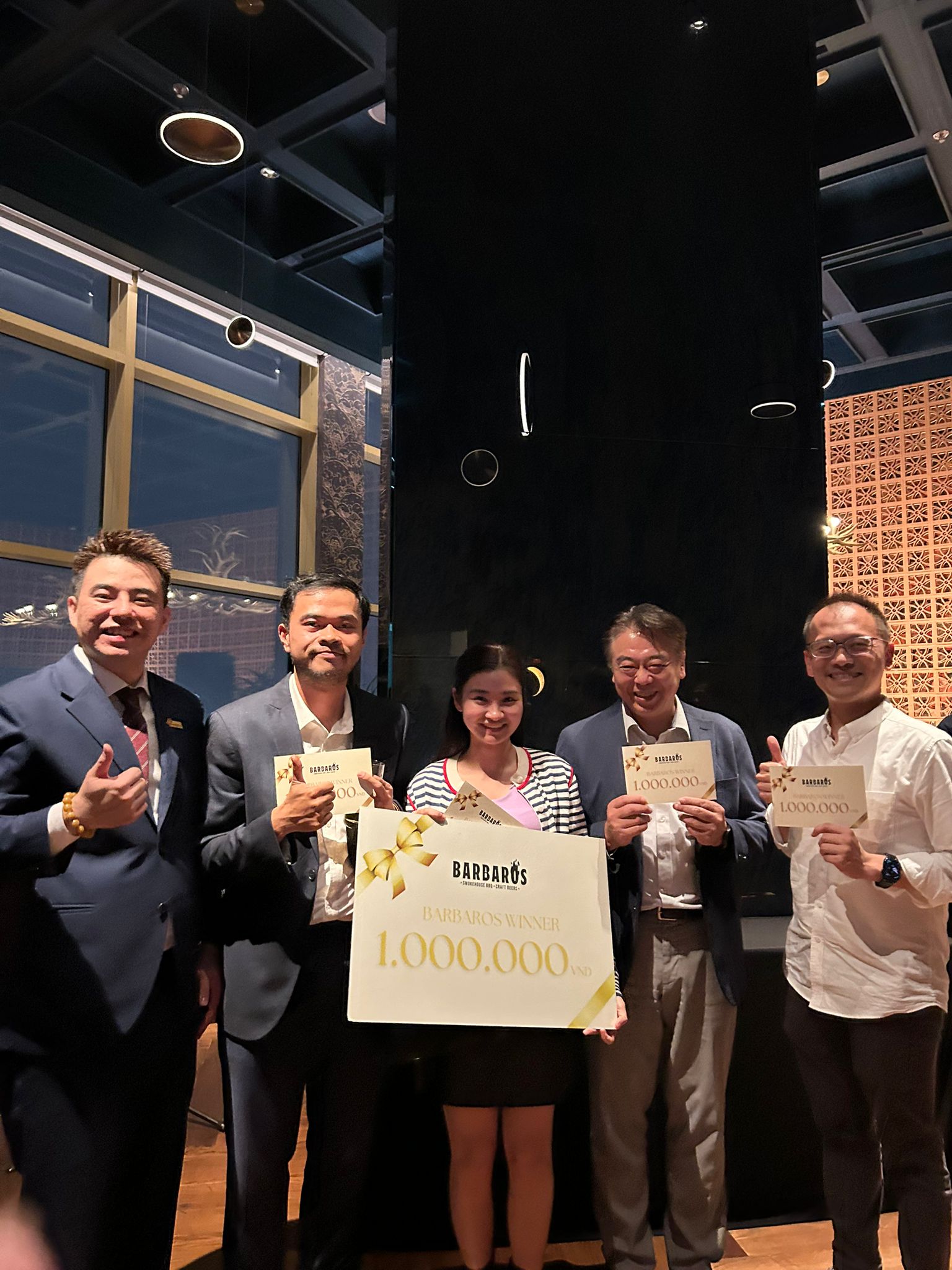 Barbaros Group sponsored HKBAV event at Hanoi