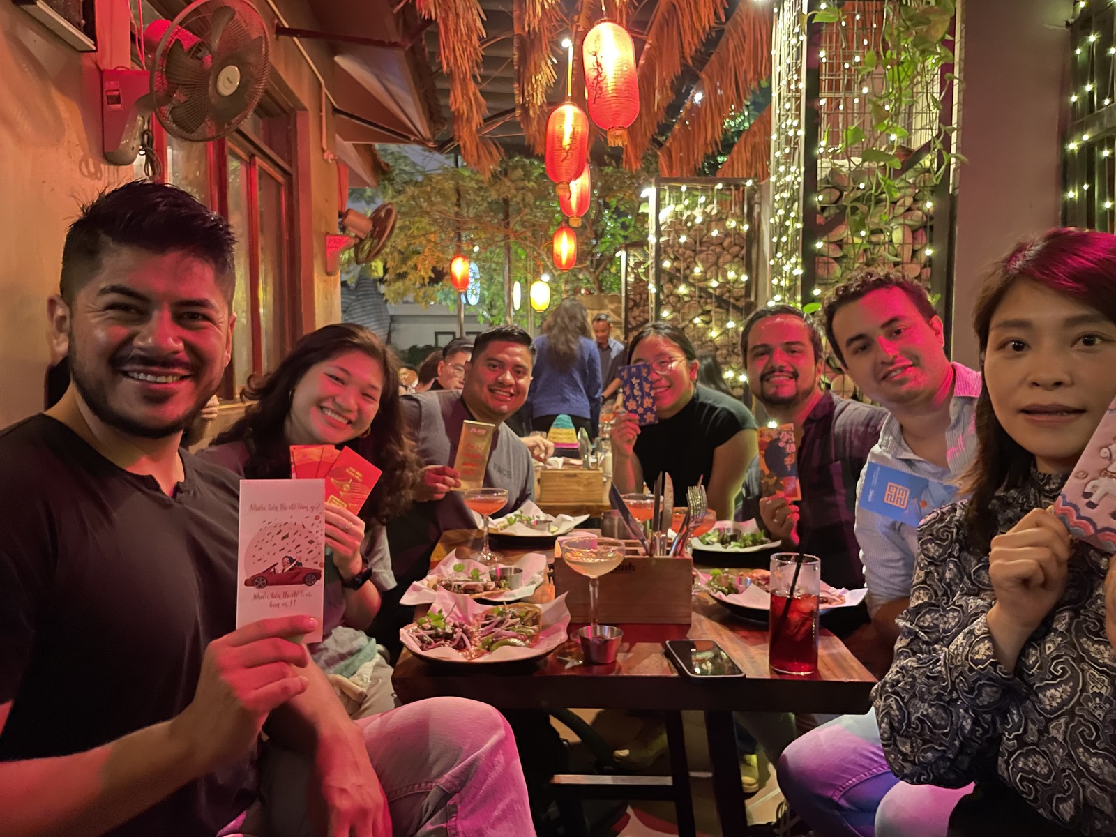 Loyal customers at Barbaros Hanoi